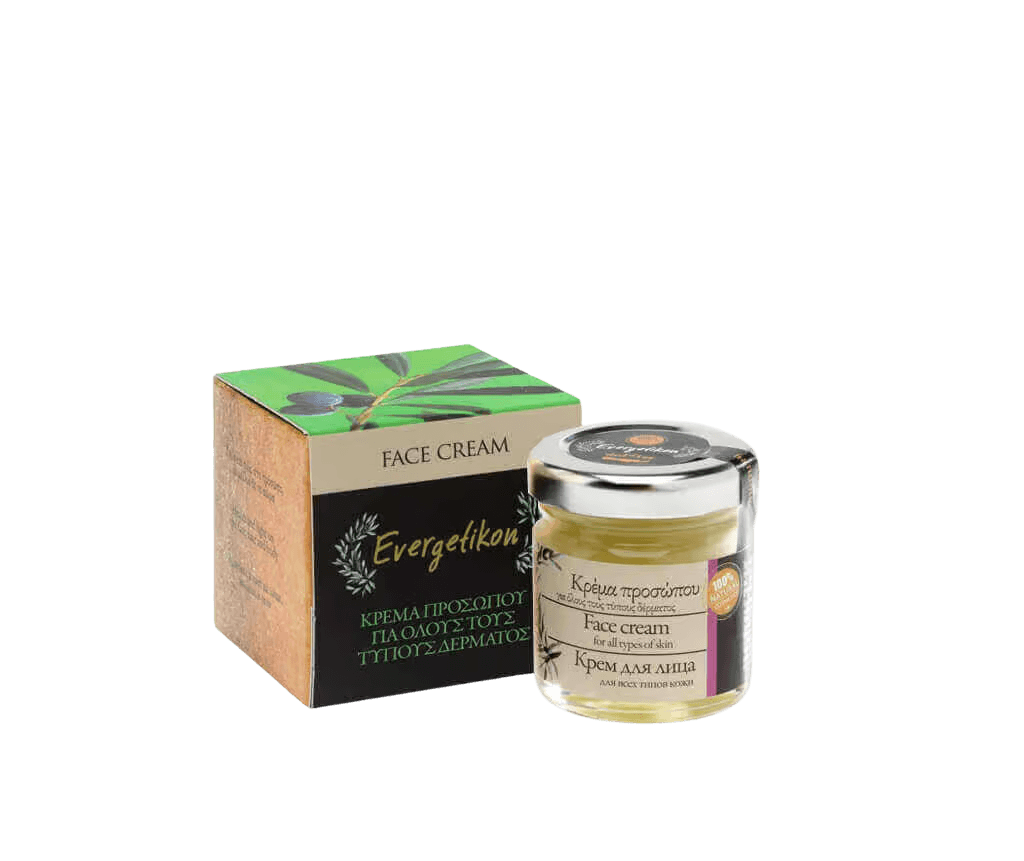 [001] Crema facial para todo tipo de pieles - 100% natural - Evergetikon