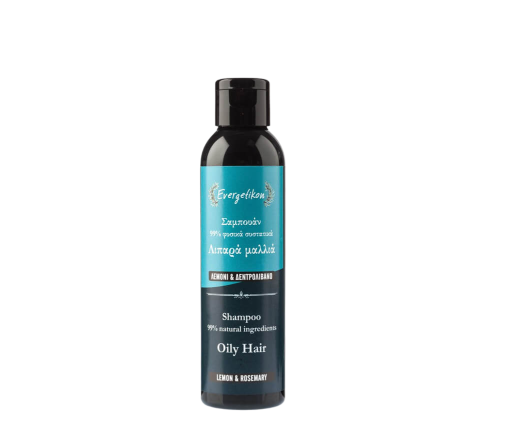 Natürliches Shampoo für fettiges Haar – Evergetikon