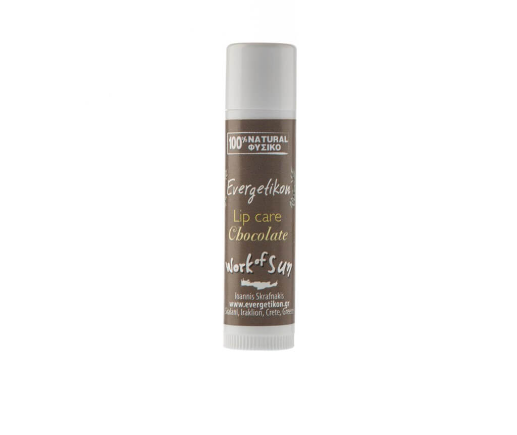 Natuurlijke lippenbalsem chocolade - Evergetikon